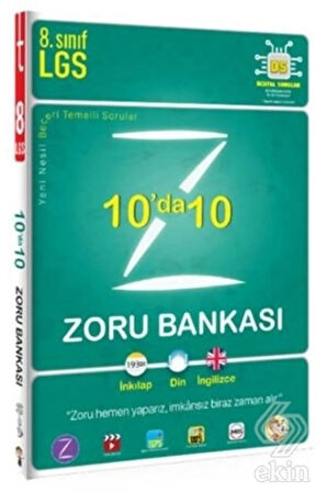 8. Sınıf 10'da 10 Zoru Bankası