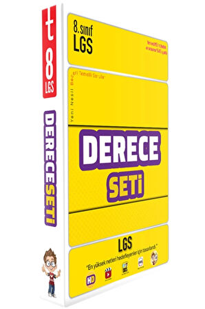 Tonguç 8. Sınıf Lgs Derece Seti Toplam 3 Kitap