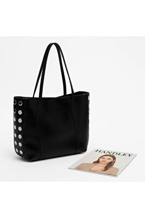 Metal Detaylı Lüks Omuz Çantası