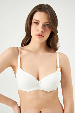 Ersk110 Kadın Rose Kulakli Boş Cup Tek Sütyen