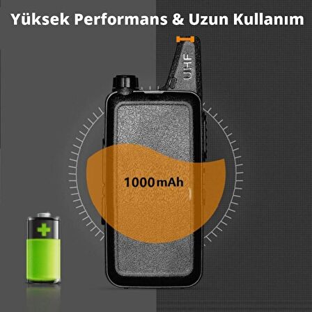 WLN KD-C1 Pmr 446 El Telsizi İkili Paket