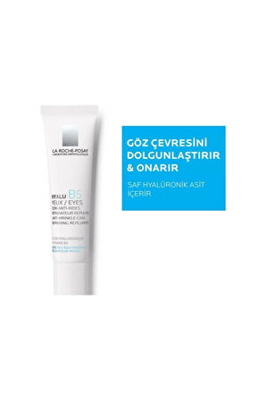 La Roche Posay Hyalu B5 Yeux 15ml - İnce ve Yorgun Göz Çevresi için Dolgunlaştırıcı Göz Kremi