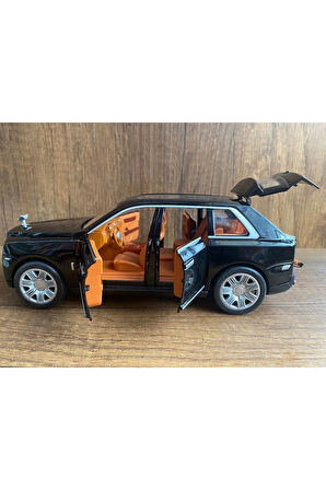 Rolls Royce Cullinan Diecast Araba Koleksiyon Model OYUNCAK ROLLS ROYCE ARABA KAPILARI AÇILIR SESLİ