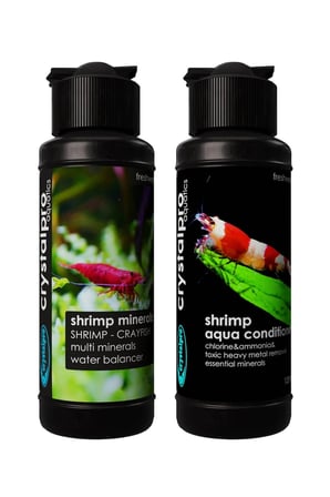 Karides Bakım Seti 2x125ml - Shrimp Minerals ve Shrimp Su Düzenleyici