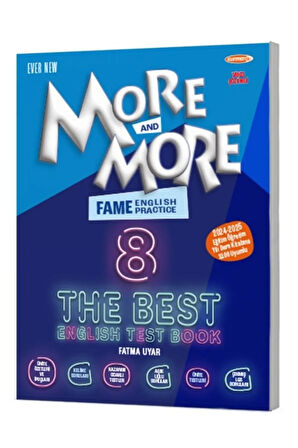 MORE & MORE 8.SINIF LGS FAME THE BEST ENGLISH TEST BOOK - YENİ KAPAK 