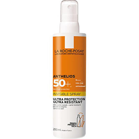 La Roche Posay Anthelios Spf50 İnvisible Spray 200 ML-SKT:10/2026