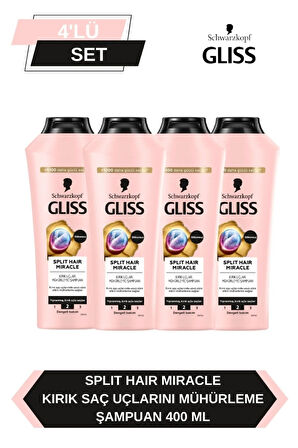 Split Hair Miracle Şampuan 400 Ml x 4 Adet