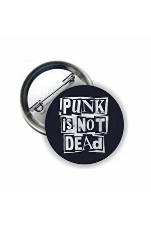 Punk is Not Dead Buton Rozet