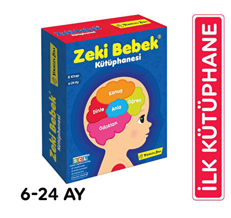 Y.Z. 6-24 Ay Zeki Bebek Kütüphanesi 8’li Set