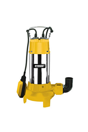 Atık Su Dalgıç Pompa Foseptik Için Bıçaklı Rtm842 1100 Watt 8 M