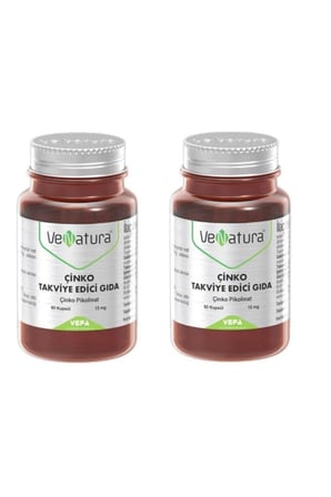 Çinko 15 mg 60 Kapsül 2 Adet