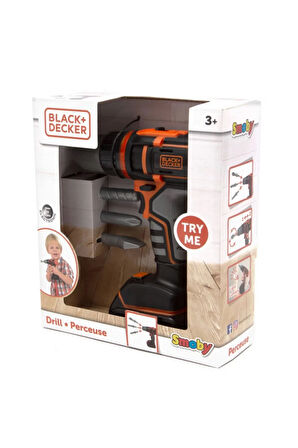 Nessiworld Smoby Black & Decker Elektrikli Matkap 360916