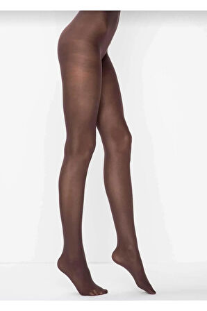 Kadın Mürdüm Mikro 40 Külotlu Çorap