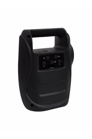 Işıklı 4" Taşınabilir 5w Bluetooth Hoparlör El Fenerli Fm Radyo Usb/tf/aux Destekli Extra Bass