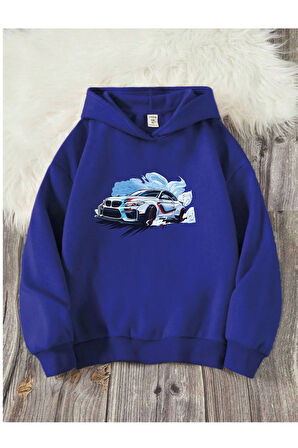 Çocuk Kapüşonlu Baskılı Sweatshirt