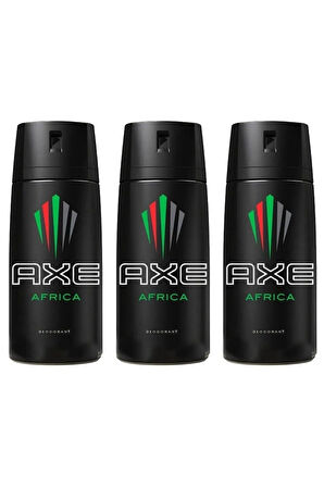 Erkek Deodorant Sprey Africa 150 ML 8690637981517 (3 Adet)