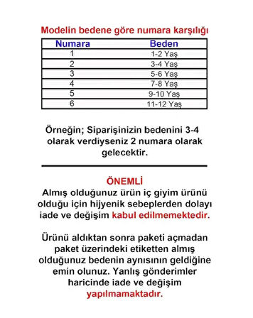 Tutku 850 (3 no-5-6 yaş) 4 adet Kız Çocuk Karışık İp Askılı Desenli Likralı Pamuklu Empirme Atlet