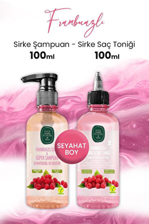 Eyüp Sabri Tuncer Sirke Frambuazlı Şampuan 100 ml Ve Saç Toniği 100 ml