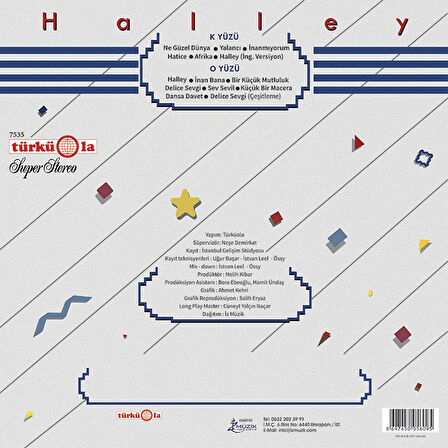 Klips ve Onlar Halley - Plak