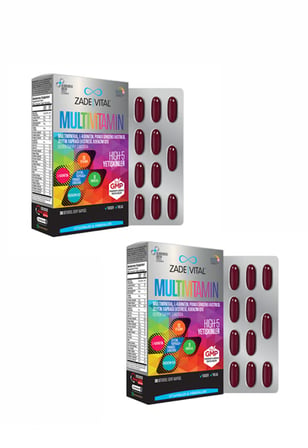 Zade Vital Multivitamin 30 Kapsül 2 Adet