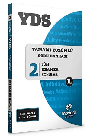 Yds Soru Bankası-2 Tüm Gramer Konuları Çözümlü Yayınları