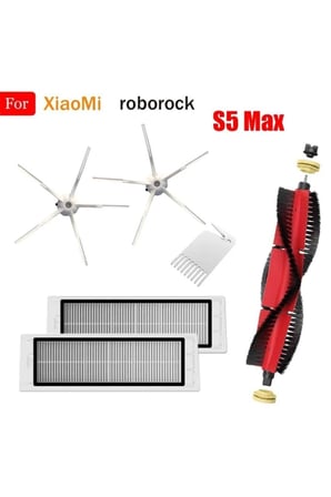 Roborock S5 Max /s6 Maxv/ S6 Pure Uyumlu 6 Parça Set