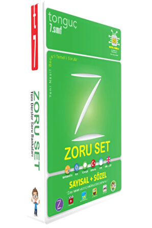 Tonguç 7. Sınıf Tüm Dersler Zoru Bankası Seti