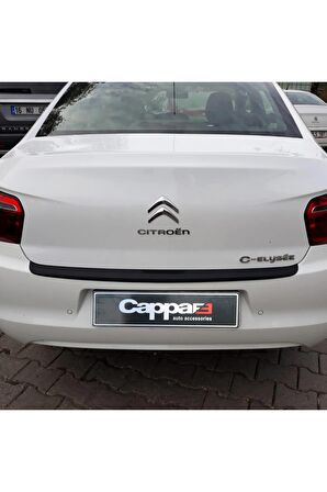 Citroen C-elysee Arka Tampon Eşiği Koruma Mat 2016-