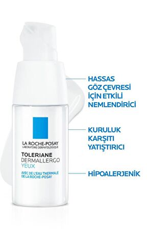 La Roche Posay Toleriane Dermallergo Eyes 20 Ml - SKT:04/2025