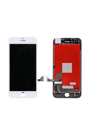 Iphone 8 Plus Uyumlu Lcd Ekran Ve Dokunmatik Beyaz