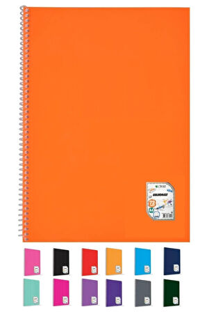 ÇINAR DEFTER Çınar Colormaxı 72/1 Pp. Kapak Spiralli Metod 8695894730014