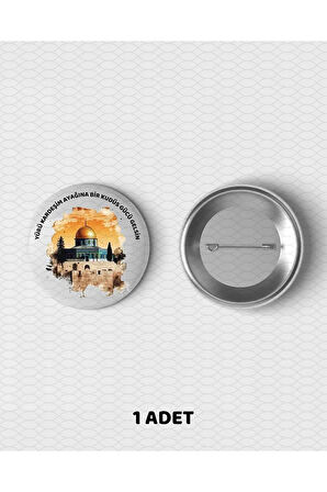 Rozetdünyası Filistin Temalı Rozet Set 5' Li CaminhoRozet