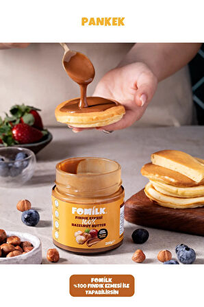 Fomilk %100 Fındık Ezmesi / Hazelnut Butter 200G