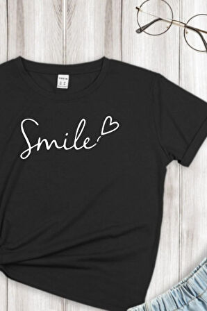 Çocuk Tişört Smile Baskılı