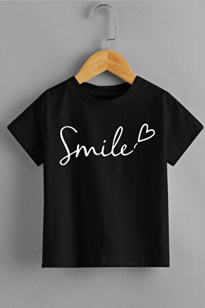 Çocuk Tişört Smile Baskılı