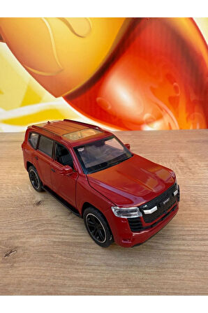 Toyota Land Cruiser V8 Model Araba Sesli Işıklı Kapı Bagaj Kaput Açılır Land Jeep Land Cruiser Araba