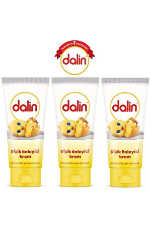 DALİN PİŞİK KREMİ 100 ML 3 ADET 