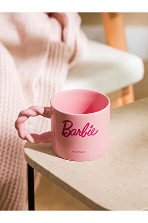 Lcw Home Barbie Temalı Pembe Renk Porselen Kupa 240 ml Mugg