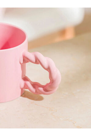 Lcw Home Barbie Temalı Pembe Renk Porselen Kupa 240 ml Mugg
