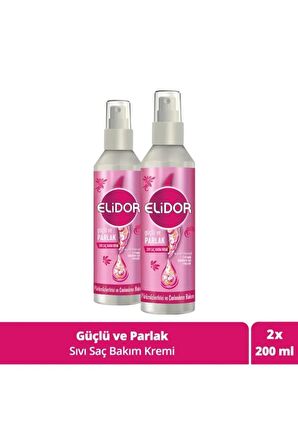 Superblend Sıvı Saç Bakım Kremi Güçlü ve Parlak 200 ML x2