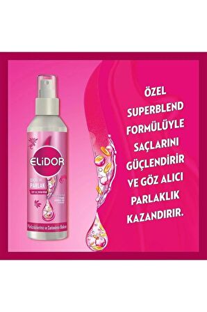 Superblend Sıvı Saç Bakım Kremi Güçlü ve Parlak 200 ML x2