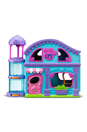 LPS Minişler Littlest Pet Shop Deluxe Miniş Evi Oyun Seti - 4 Figürlü ve 20 Aksesuarlı