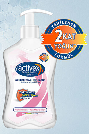 Activex Sıvı Sabun Nemlendiricili 3X500 ml 