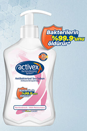 Activex Sıvı Sabun Nemlendiricili 3X500 ml 