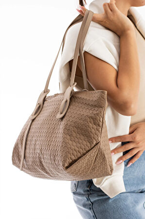 Kadın Omuz Çantası Büyük Astarlı