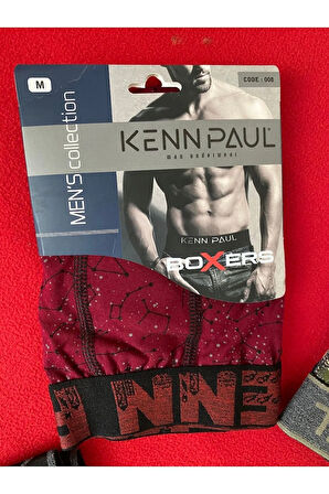 Kenn Paul Erkek Boxer 3 Lü
