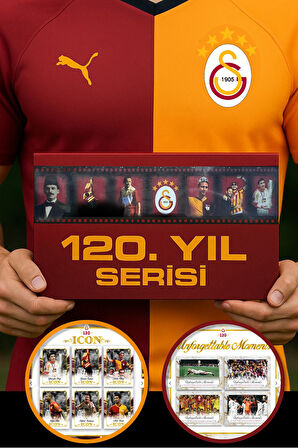120. Yıla Özel Geçmişten Bugüne Galatasaray Özel Koleksiyonluk Futbolcu Kartı Serisi - 112 KART