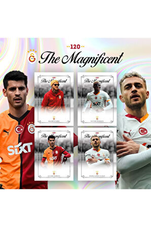 120. Yıla Özel Geçmişten Bugüne Galatasaray Özel Koleksiyonluk Futbolcu Kartı Serisi - 112 KART