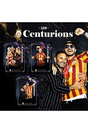 120. Yıla Özel Geçmişten Bugüne Galatasaray Özel Koleksiyonluk Futbolcu Kartı Serisi - 112 KART