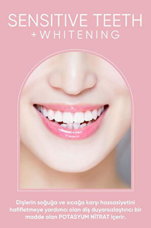 Foramen Sensitive Teeth Hassas Dişler Için Beyazlatıcı Diş Macunu 75 Ml/90 gr